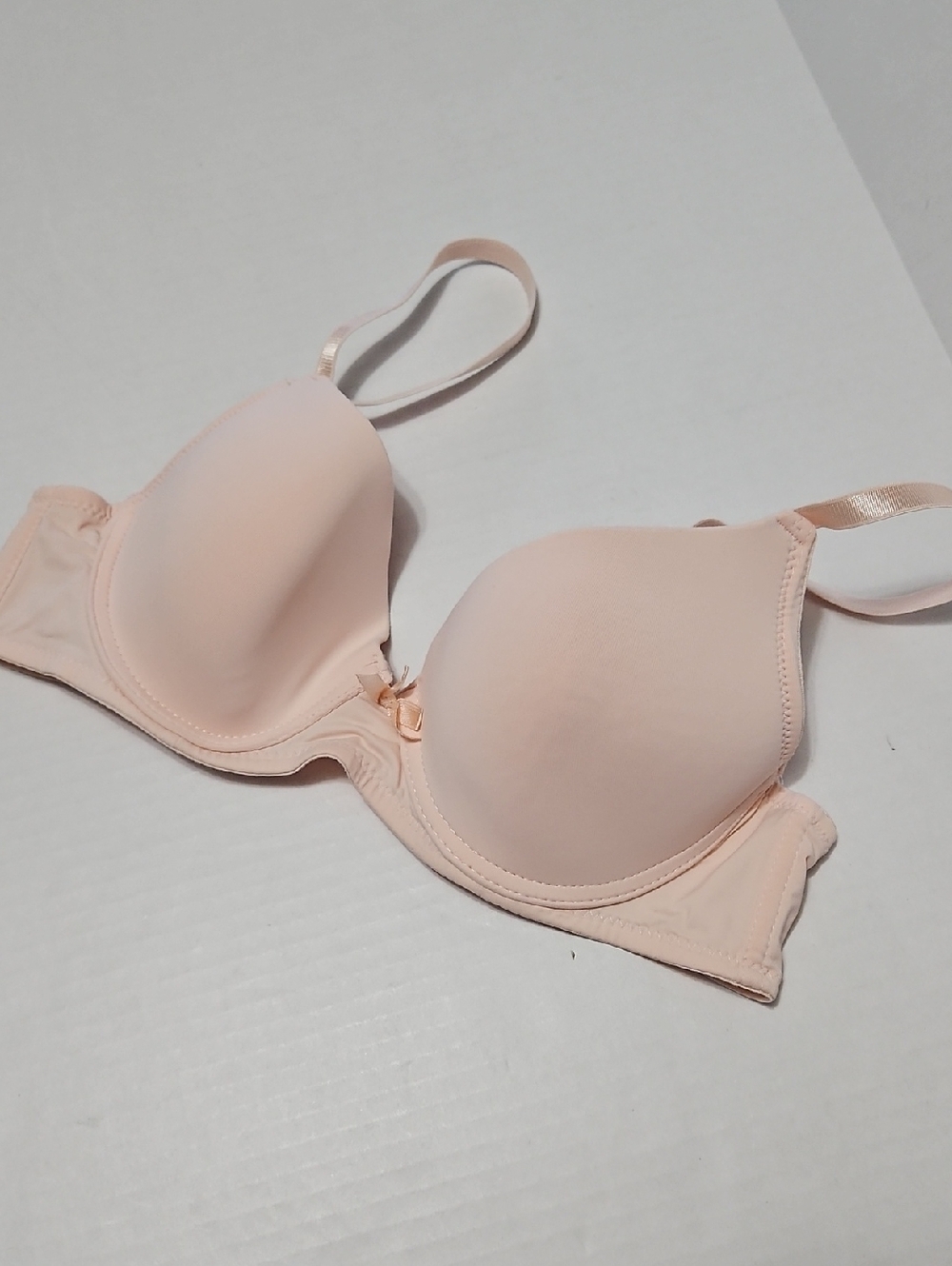 Laura Ashley Light Blush Padded Underwire Bra Size 34C